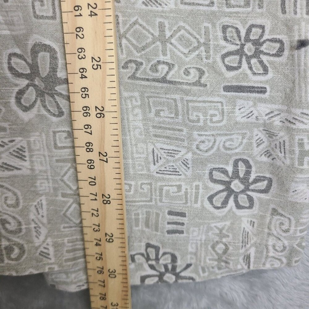 VTG Columbia Shirt Mens Large Short Sleeve Button Down Aztec Outdoors - Picture 4 of 7